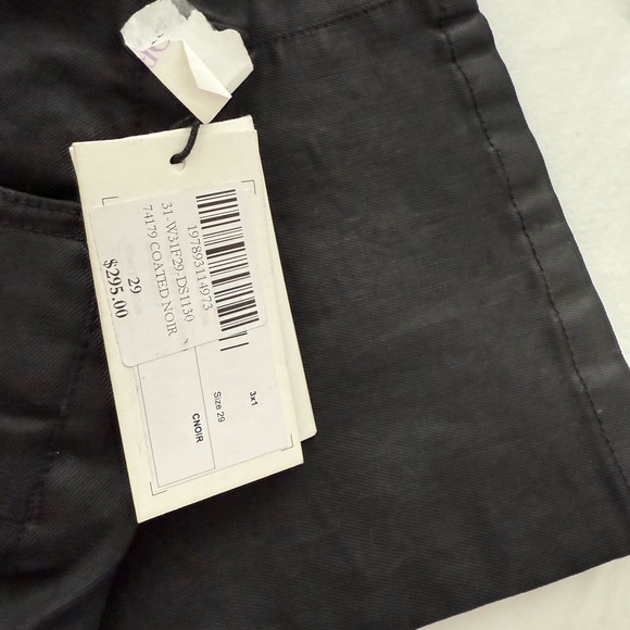 NWT 3x1 coated jeans, purchased at BG online, didn’t try on, too late to return - Picture 2 of 11